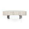 Avett Bleached Coffee Table Tall Piece | ready to ship!