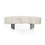 Avett Bleached Coffee Table Tall Piece | ready to ship!