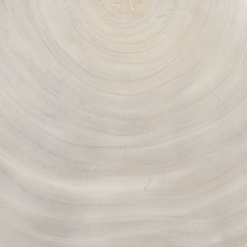 Avett Bleached Coffee Table Tall Piece | ready to ship!