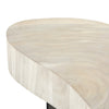Avett Bleached Coffee Table Tall Piece | ready to ship!
