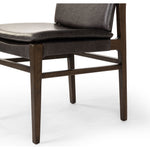 Aya Sonoma Black Dining Chair | ready to ship!