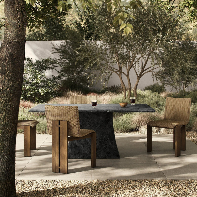Bala Aged Grey Outdoor Dining Table 72" | shipping 6/23/2025