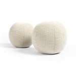Balle Leto Cream Outdoor Pillow, Set Of 2 | ready to ship!