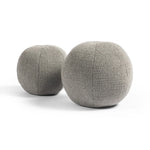 Balle Leto Grey Outdoor Pillow, Set Of 2 | ready to ship!