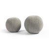 Balle Leto Grey Outdoor Pillow, Set Of 2 | ready to ship!