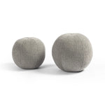 Balle Leto Grey Outdoor Pillow, Set Of 2 | ready to ship!