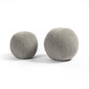 Balle Leto Grey Outdoor Pillow, Set Of 2 | ready to ship!