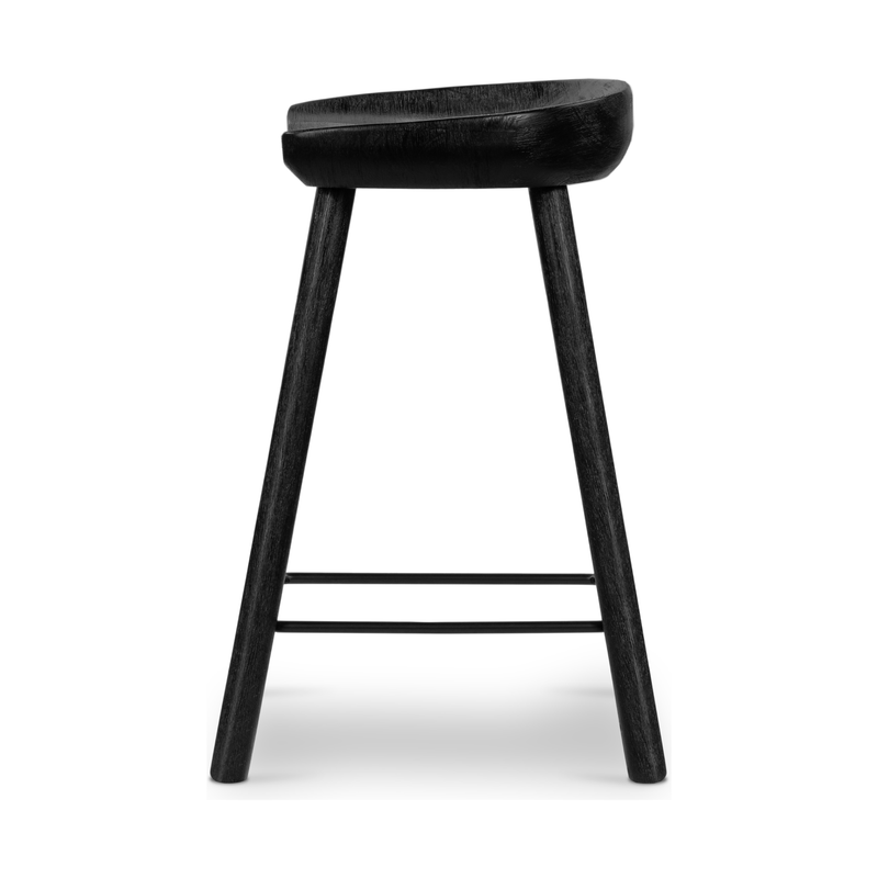 Barrett Counter Stool - Matte Black | ready to ship!