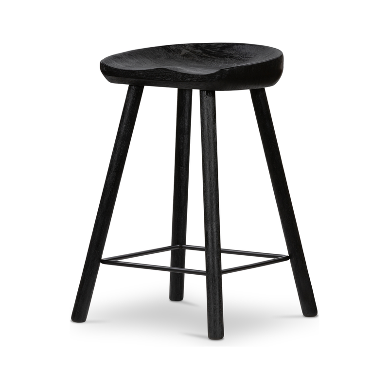 Barrett Counter Stool - Matte Black | ready to ship!