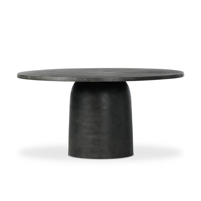 Basil Aged Grey Outdoor Dining Table | shipping 6/3/2025