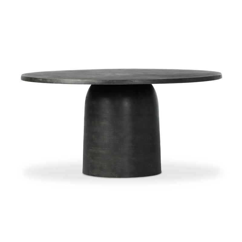 Basil Aged Grey Outdoor Dining Table | shipping 6/3/2025
