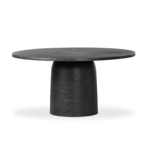 Basil Aged Grey Outdoor Dining Table | shipping 6/3/2025