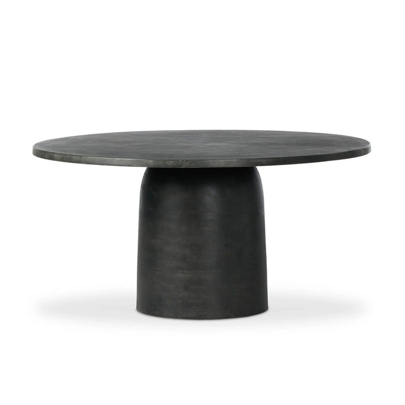 Basil Aged Grey Outdoor Dining Table | shipping 6/3/2025