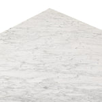 Bellamy White Carrera Marble Square Coffee Table | ready to ship!