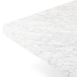 Bellamy White Carrera Marble Square Coffee Table | ready to ship!