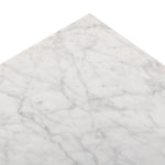 Bellamy White Carrera Marble End Table | ready to ship!