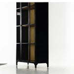 Belmont Black Oak Cabinet | ready to ship!