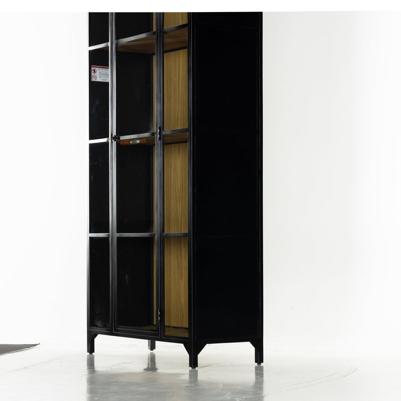 Belmont Black Oak Cabinet | ready to ship!