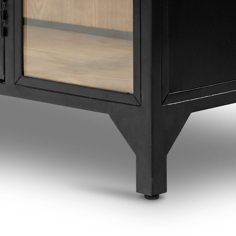 Belmont Black Oak Cabinet | ready to ship!