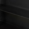 Belmont Black Wide Metal Cabinet | ready to ship!