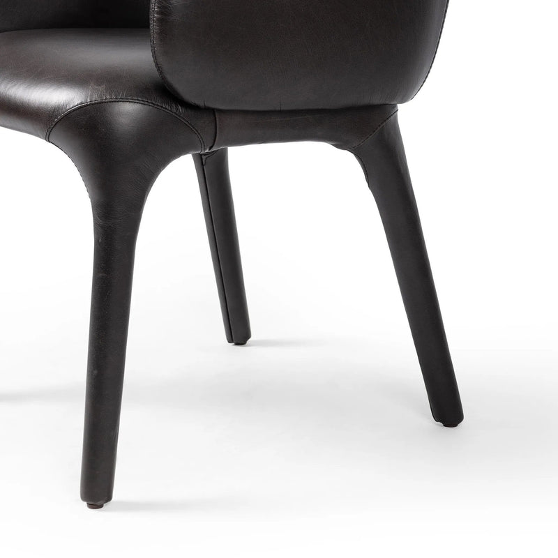 Bensen Sonoma Black Dining Armchair | ready to ship!