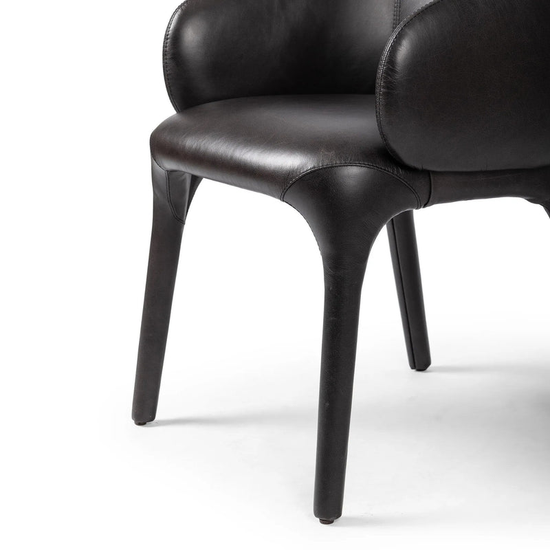 Bensen Sonoma Black Dining Armchair | ready to ship!