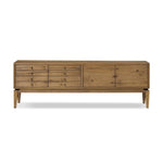 Bergstrom Warm Natural Oak Veneer Media Console | ready to ship!
