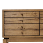 Bergstrom Warm Natural Oak Veneer Media Console | ready to ship!