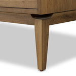 Bergstrom Warm Natural Oak Veneer Media Console | ready to ship!