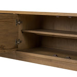 Bergstrom Warm Natural Oak Veneer Media Console | ready to ship!