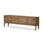 Bergstrom Warm Natural Oak Veneer Media Console | ready to ship!