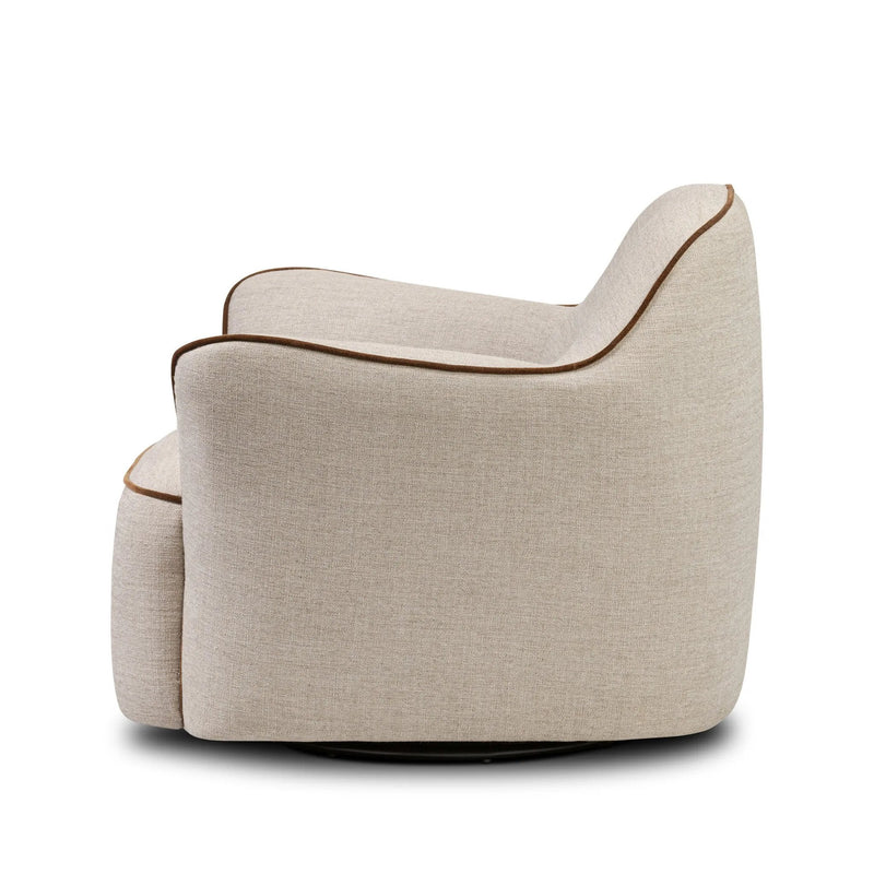 Bethany Alcala Wheat Swivel Chair | shipping 12/10/2025