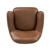 Bethany Dulane Mahogany Swivel Chair | shipping 08/10/2025