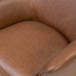 Bethany Dulane Mahogany Swivel Chair | shipping 08/10/2025