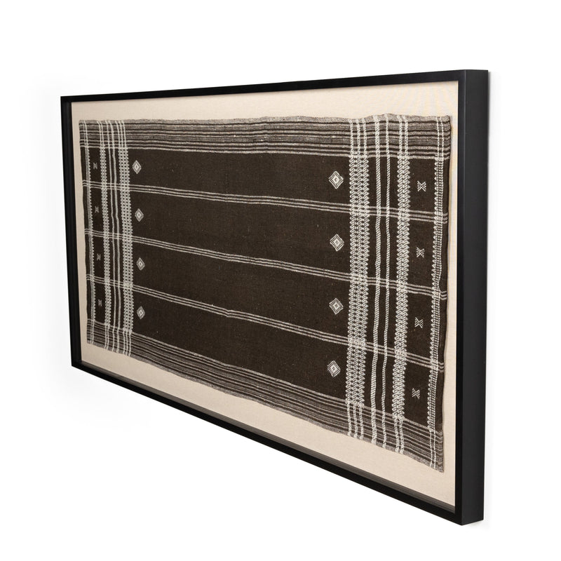 Bhujodi Chocolate Textile | shipping 6/11/2025