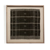 Bhujodi Chocolate With Rustic Walnut Textile | ready to ship!