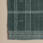 Bhujodi Cornflower Blue W/ White Oak Textile | ready to ship!