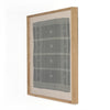 Bhujodi Cornflower Blue W/ White Oak Textile | ready to ship!