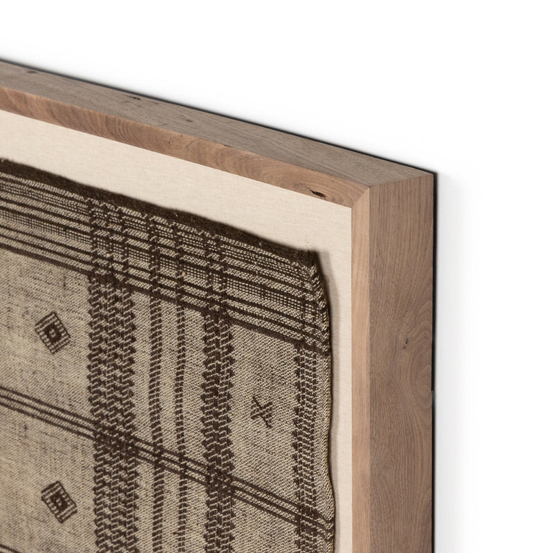 Bhujodi Mocha Textile | ready to ship!