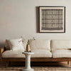 Bhujodi Mocha With Rustic Walnut Textile | shipping 6/11/2025