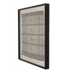 Bhujodi Mocha With Rustic Walnut Textile | shipping 6/11/2025