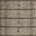Bhujodi Mocha With Rustic Walnut Textile | shipping 6/11/2025