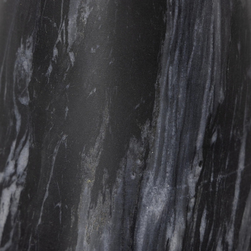 Bibianna Black Italian Marble Table Lamp | ready to ship!