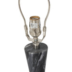 Bibianna Black Italian Marble Table Lamp | ready to ship!
