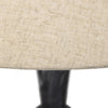 Bibianna Black Italian Marble Table Lamp | ready to ship!