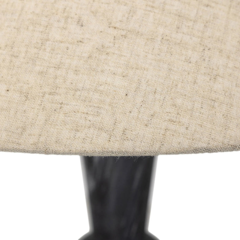 Bibianna Black Italian Marble Table Lamp | ready to ship!