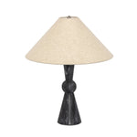 Bibianna Black Italian Marble Table Lamp | ready to ship!
