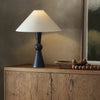 Bibianna Black Italian Marble Table Lamp | ready to ship!