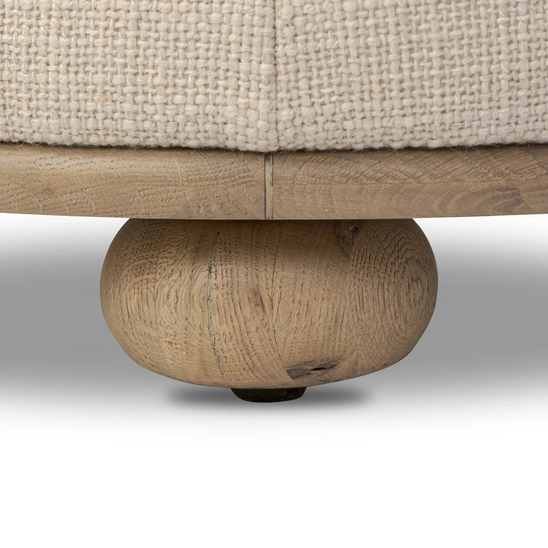 Bilbury Saxon Sand Ottoman | shipping 6/9/2025