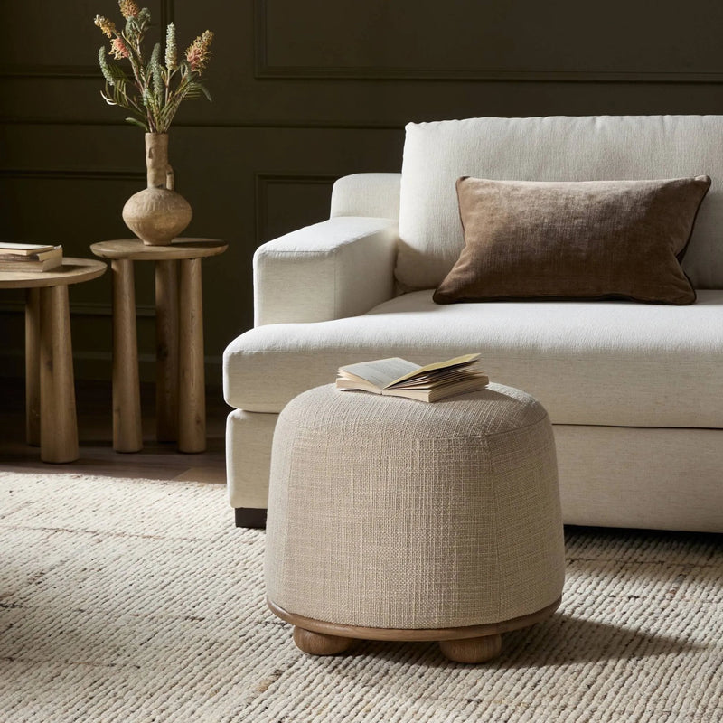 Bilbury Saxon Sand Ottoman | shipping 6/9/2025